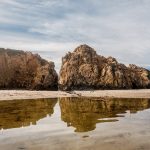 Rock at Pfeiffer Beach, California