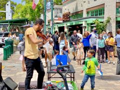 People Out In The Piazza In San Diegos Famous Little Italy Tonythetigersson Tony Andrews Photography T20 Eayjdv - California Locals