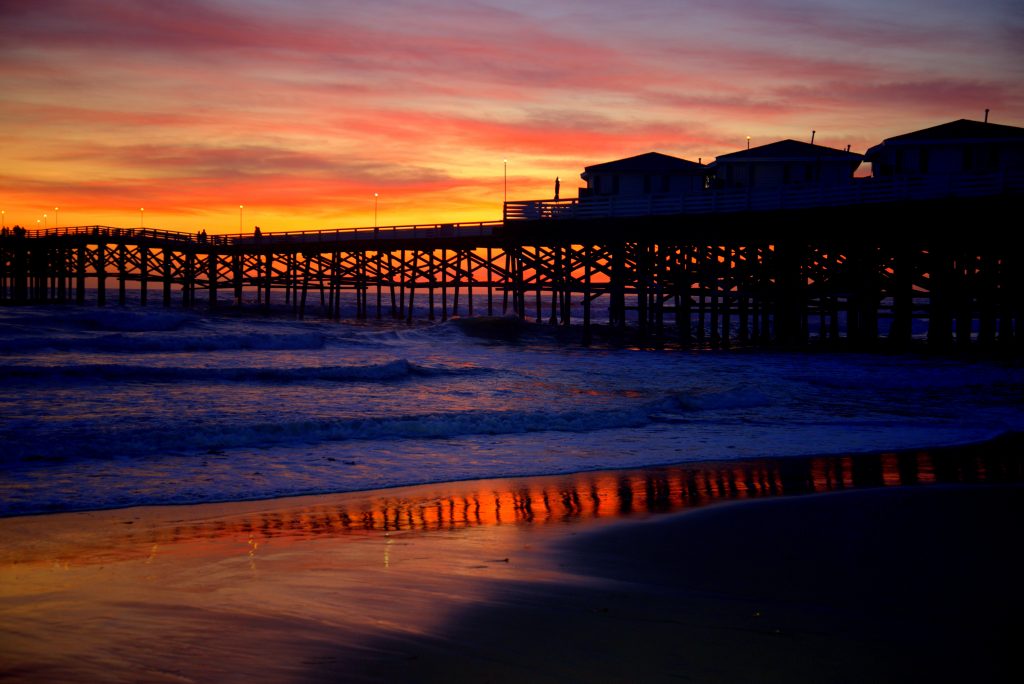 Sea Sunset Sunset Beach Sand Ocean Pier San Diego Cottages Pacific Beach T20 Grwwao - California Locals