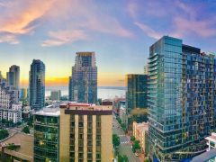 Big City View Of San Diego California - California Locals