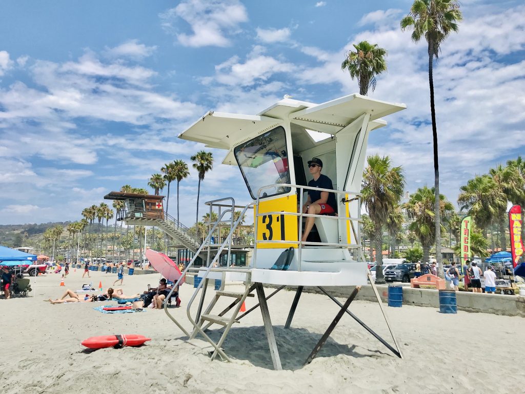 Lifeguard In His Lifeguard Tower Number 31 At La Jolla Shores Tonythetigersson Andrews Photography T20 Wgjj1V - California Locals