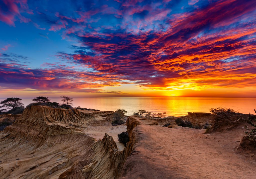 Summer Sunset Over Torrey Pines State Park T20 8Brvng - California Locals